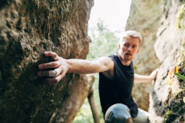 Adam kaya tırmanışı