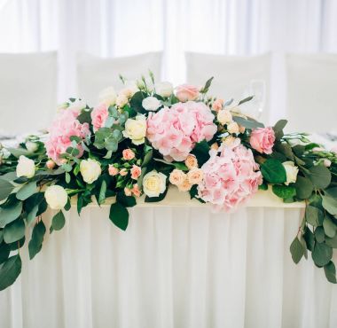 şık çiçek süslemeleri