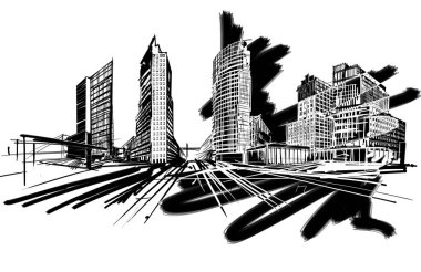 Berlin vektör çizim