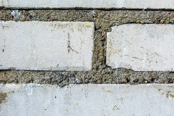 White brick texture close up — Stock Photo, Image