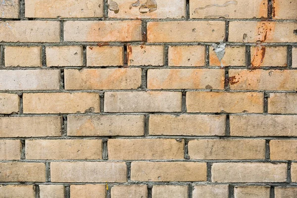 Brudny Cegła wzór ściana — Zdjęcie stockowe