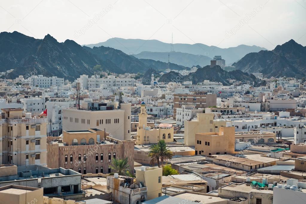 Muscat landscape view