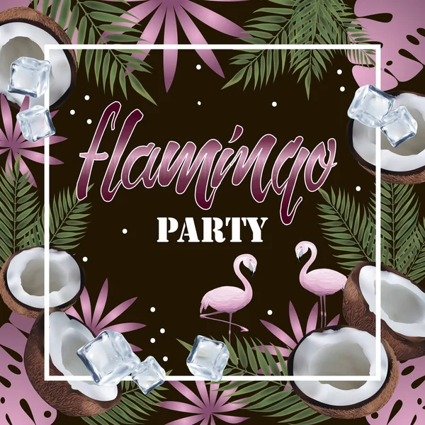 Afiş Flamingo parti