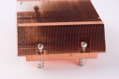 Bakır Isı emicisi comp mikroişlemci soğutma için kullanılan