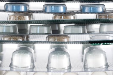 Farklı ilaçlar. Tablet, blister kutu hap. İlaçlar