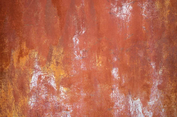 Multicolored peeling wall texture and background. Surface with — Stock Photo, Image