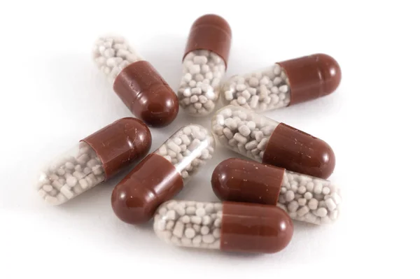 Különböző gyógyszerek. Tabletták, pirulák buborékfóliában. Gyógyszerek — Stock Fotó