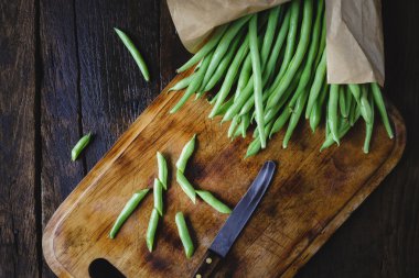 taze fasulye Fransız 