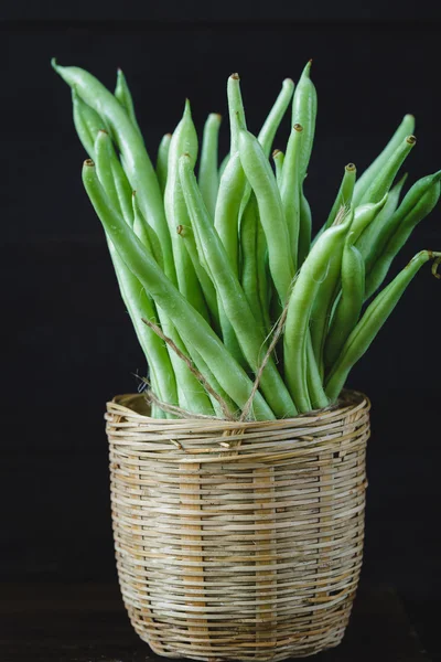 Fresh French Beans — Stock Photo, Image