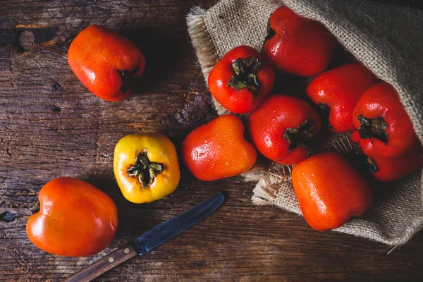 Rote Kaki aus Vietnam — Stockfoto