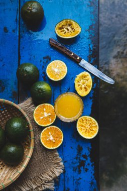 Portakal ve portakal suyu.