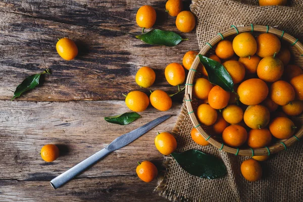 Frutas frescas de Kumquat — Foto de Stock