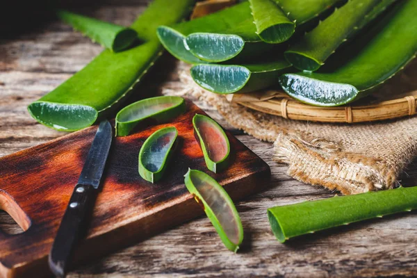 Aloe vera fresco — Fotografia de Stock