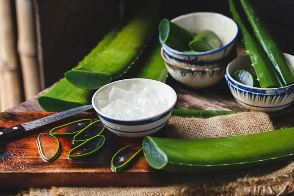 Frische Aloe Vera — Stockfoto