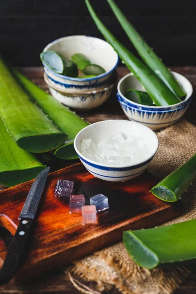 Tuore aloe vera — kuvapankkivalokuva