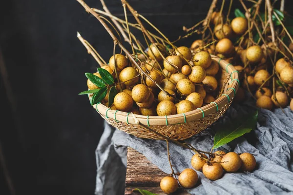 Fruta fresca de Longans — Foto de Stock