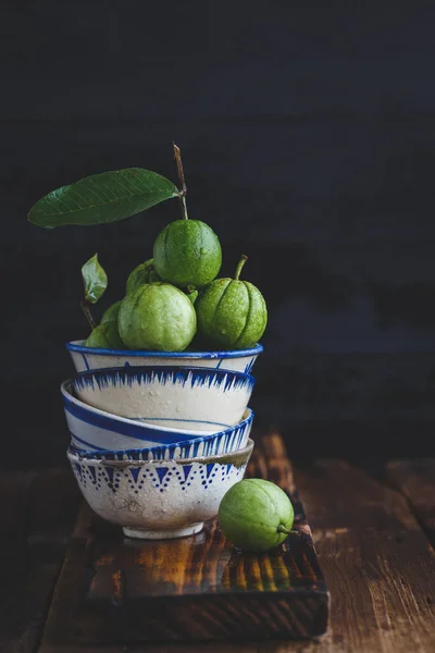 Green Little Guavas — Stock Photo, Image