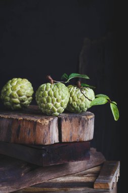 Taze krema elma meyve