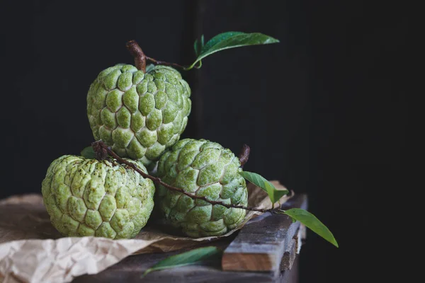 Fresh Custard Apple Fruits — Stock Photo, Image