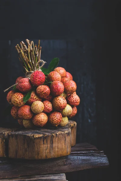 Rijpe Vietnamees Lychees — Stockfoto