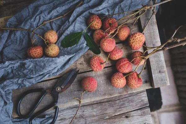 Стиглі в'єтнамських Lychees — стокове фото