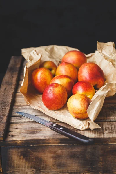 Fresh Ripe Peaches — Stock Photo, Image