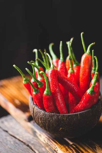 Červené Chilli Papričky Vietnamu — Stock fotografie