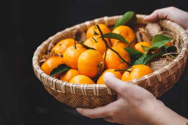 Sarı mandalina meyve