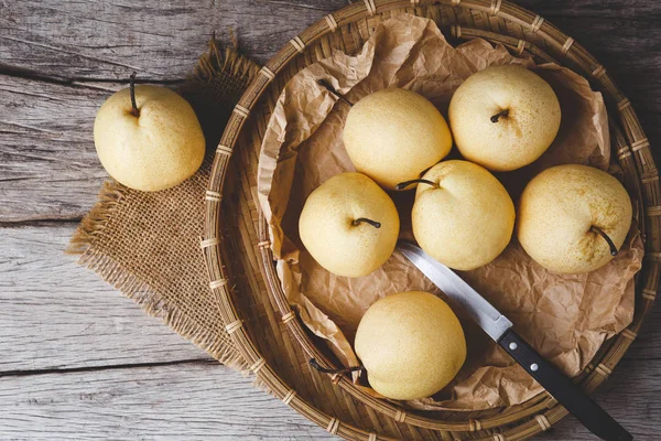 Pere Asiatiche Fresche Dal Vietnam — Foto Stock