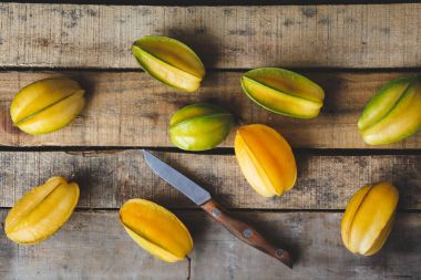 Vietnam taze olgun starfruits