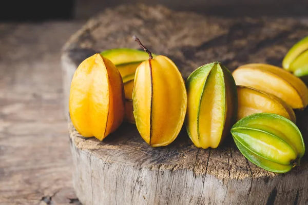Fresh Ripe Starfruits Vietnam — Stock Photo, Image
