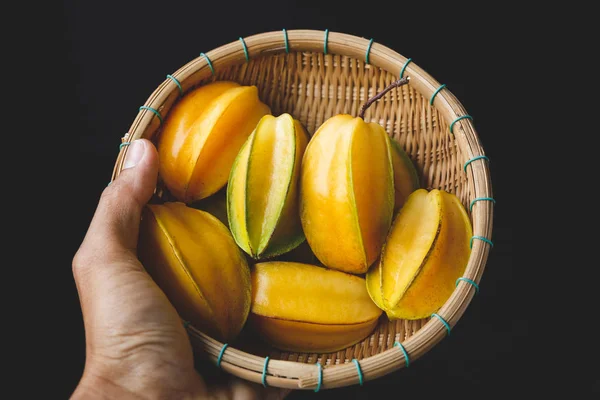 Friss Érett Starfruits Vietnamból — Stock Fotó