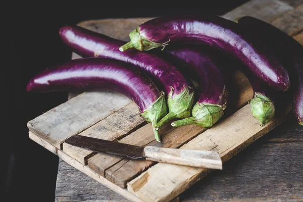 Aubergines Fraîches Vietnam — Photo