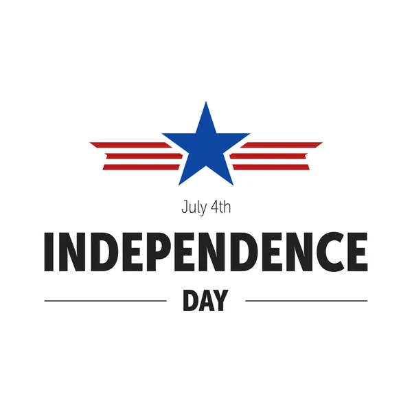 Celebración del día de la independencia — Vector de stock