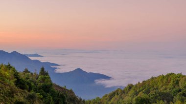 Sabah güneş ışığı görünümünde.