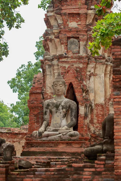 Imagem de Buda na base — Fotografia de Stock