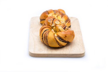 Bademli ekmek yakın çekim.