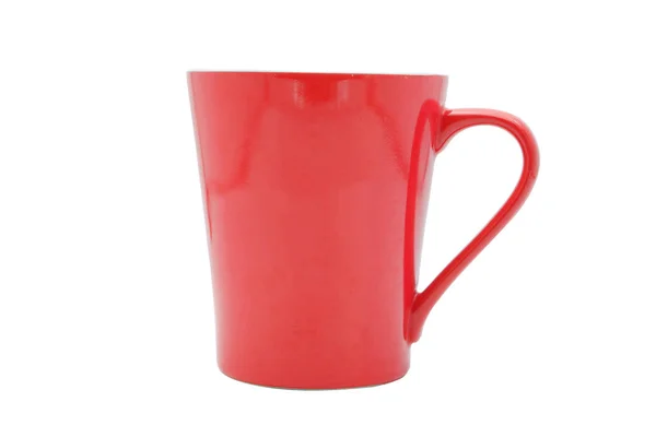 Esta es una taza roja. . — Foto de Stock