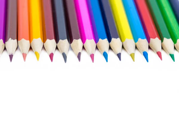 The color pencils. Stock Photo