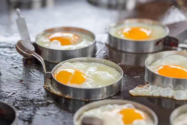 Le uova fritte — Foto Stock