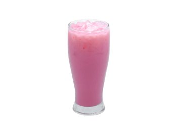 Pink milk ice. clipart