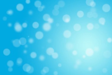 mavi arka plan üzerinde bokeh.