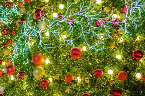 Ornament hang on pine tree. — Stock Photo, Image