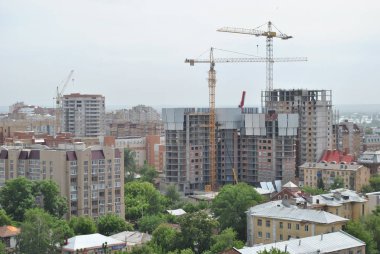 yüksek katlı binaların inşaatı