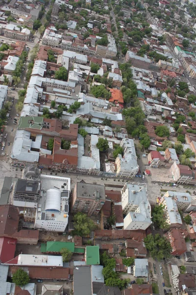 La ciudad de Samara, la vista desde el aire — Foto de Stock