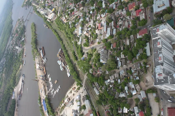 Samara kenti denizden yükseklik ile başlangıcı