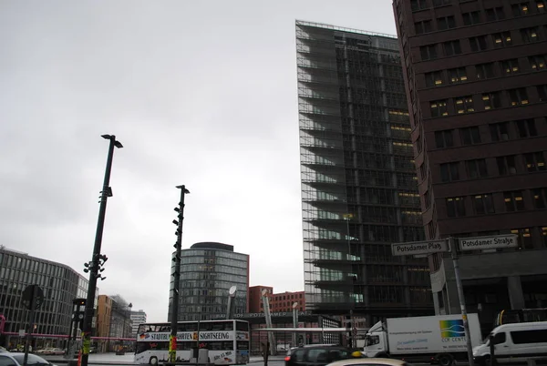 De architectuur van de stad Berlijn. Skyline van de stad. — Stockfoto