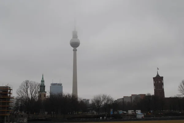 L'architecture de la ville de Berlin. L'horizon de la ville . — Photo