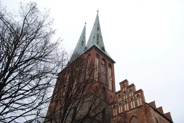 Architektura města Berlína. Panorama města. — Stock fotografie