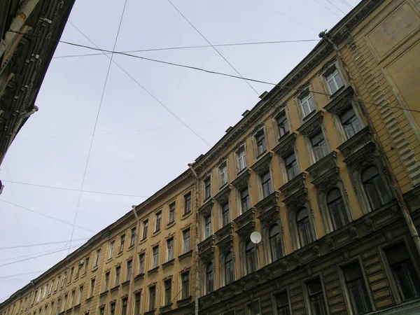 Um fragmento do conjunto urbano da cidade de São Petersburgo — Fotografia de Stock
